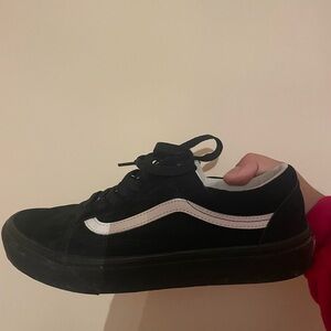 Black and White Sneakers